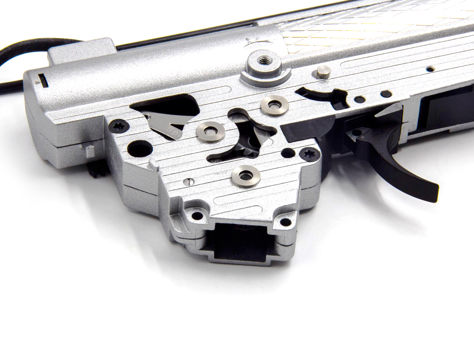 Complete Upgraded Gear Box Set for AK47, Rear Wire (Torque Type|S130+, 8mm) - Modify Airsoft parts
