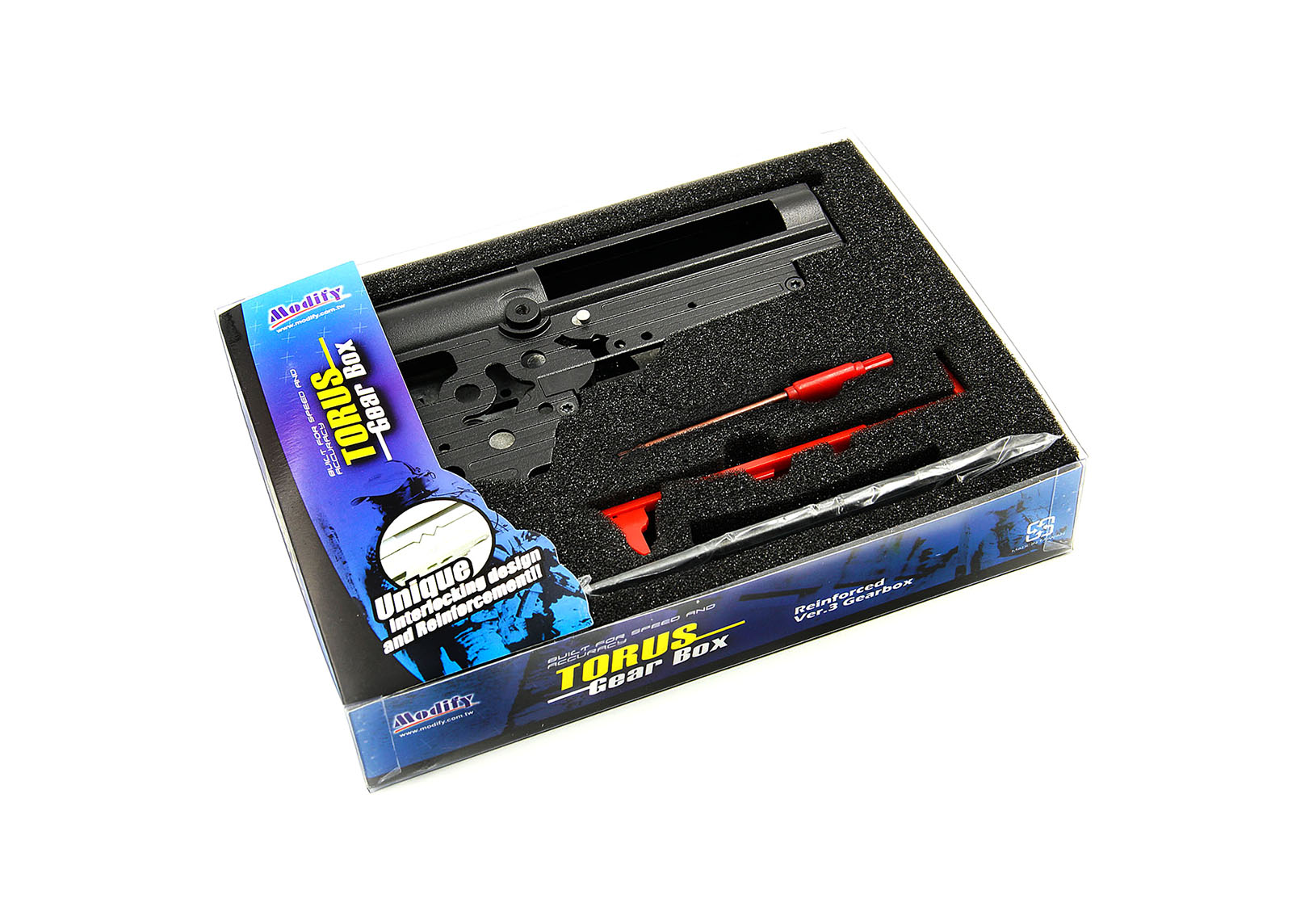 Torus Reinforced Gearbox (7mm), AK series - Modify Airsoft parts