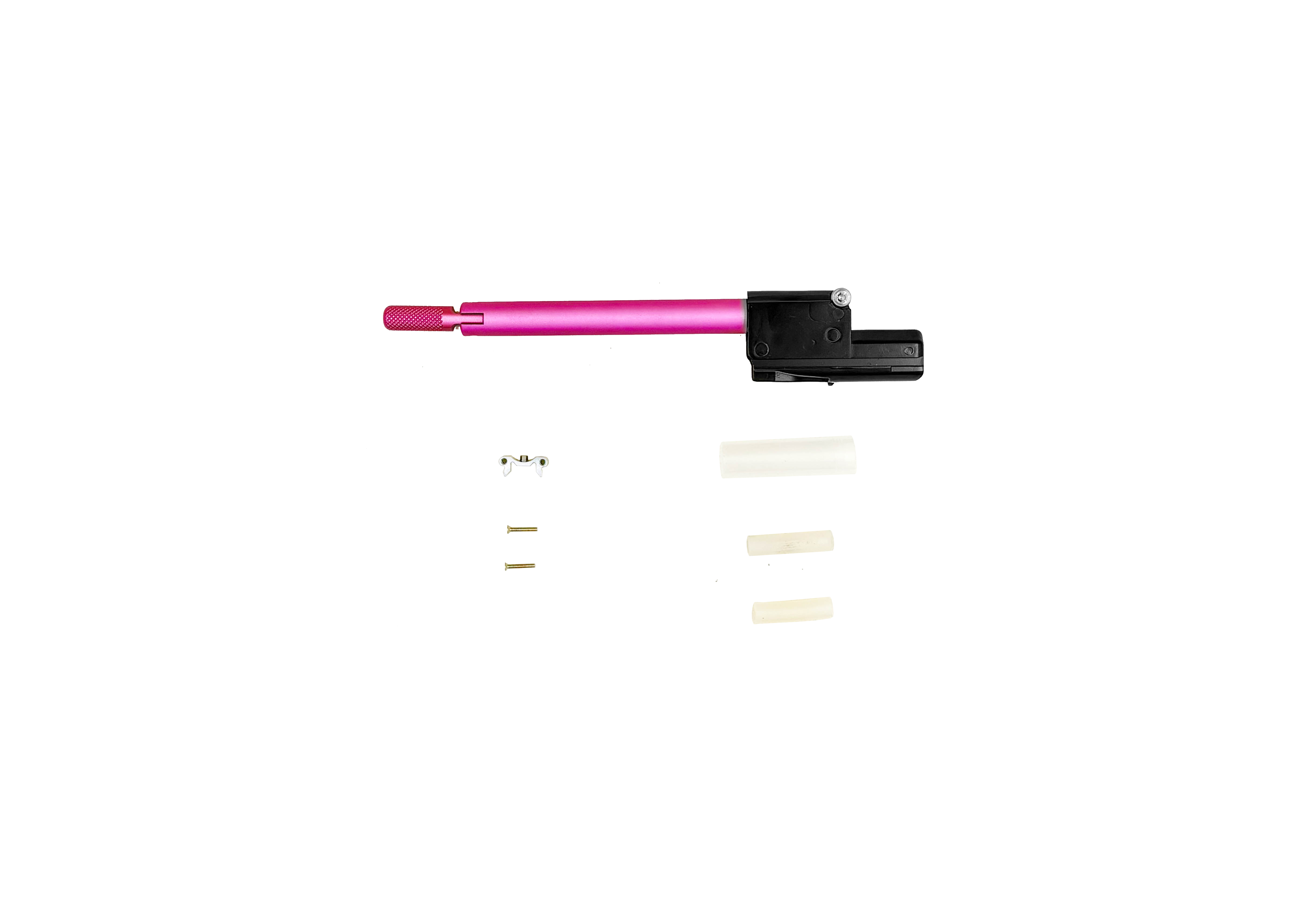 PP-2K/OTs-126 Ver.2 Bolt carrier-Charging handle-Positive stop set (PINK)