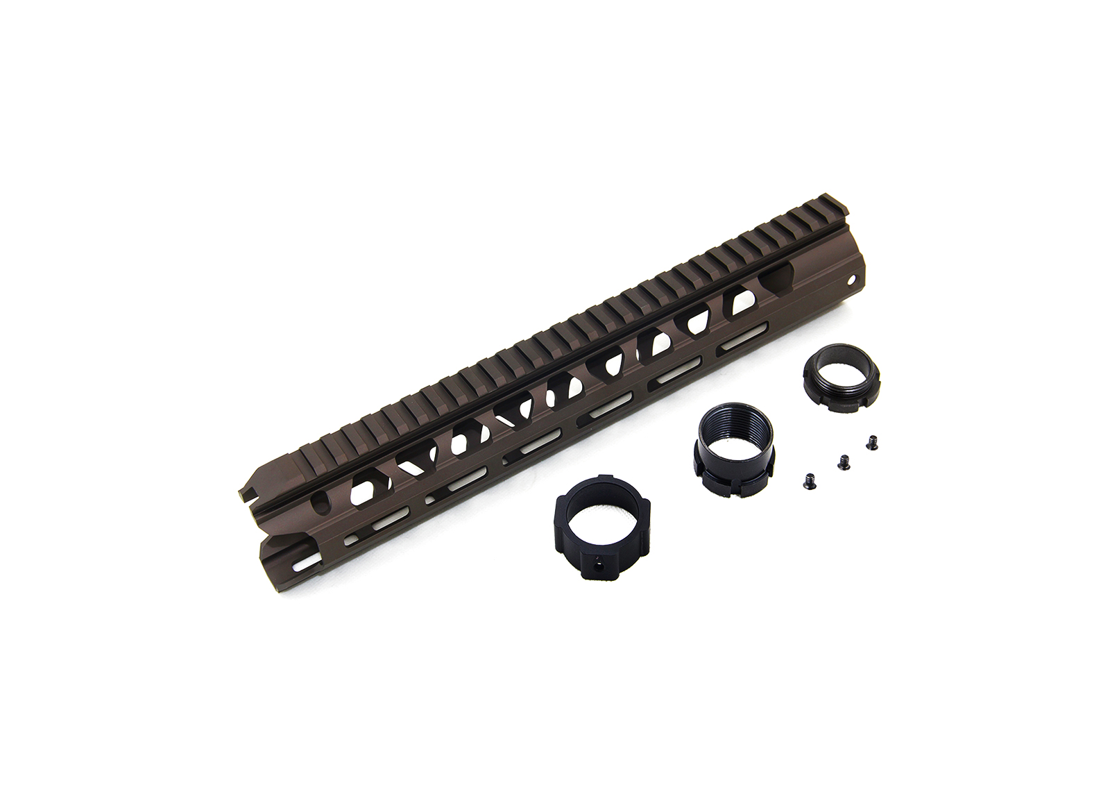 XTC 13.5＂M-LOK Handguard Rail System (Tri./Burnt bronze)