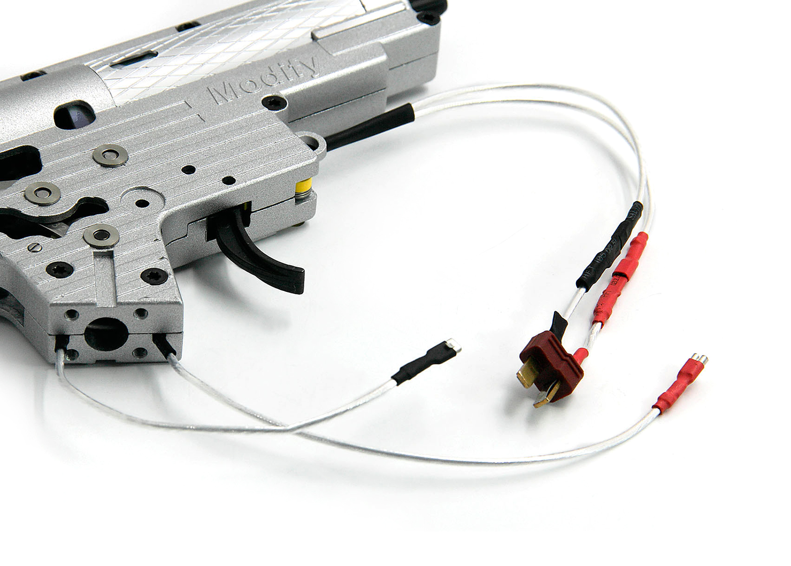 Complete Upgraded Gear Box Set for M4A1/RIS/SR16, Front Wire (Torque Type|S120+, 8mm) - Modify Airsoft parts