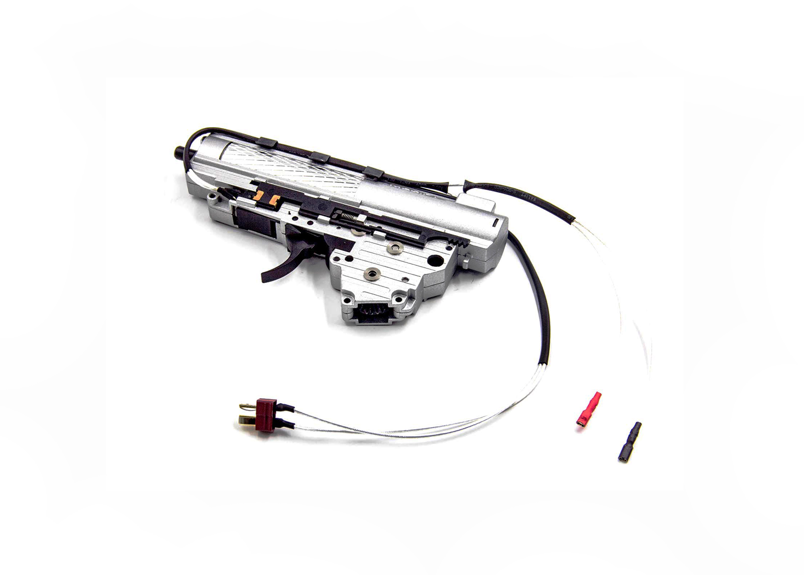 Complete Upgraded Gear Box Set for AK47, Rear Wire (Torque Type|S130+, 8mm) - Modify Airsoft parts