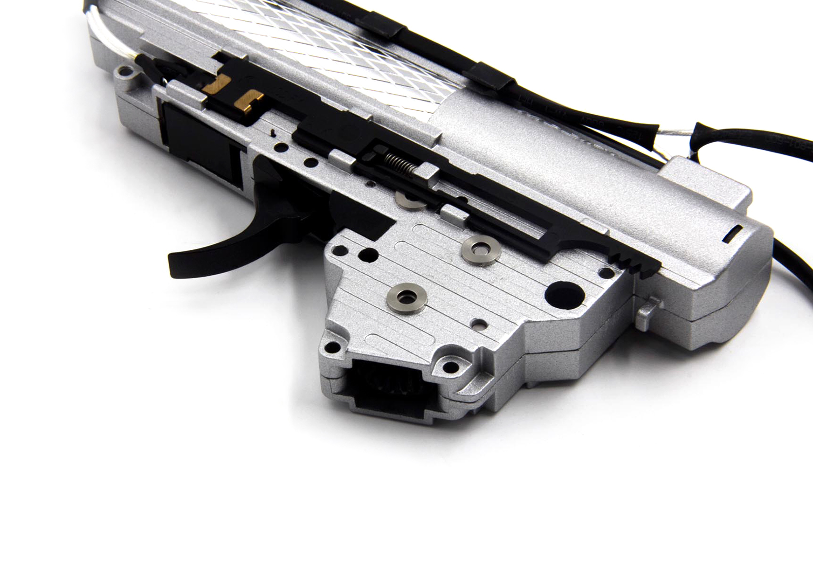 Complete Upgraded Gear Box Set for AK47, Rear Wire (Torque Type|S130+, 8mm) - Modify Airsoft parts